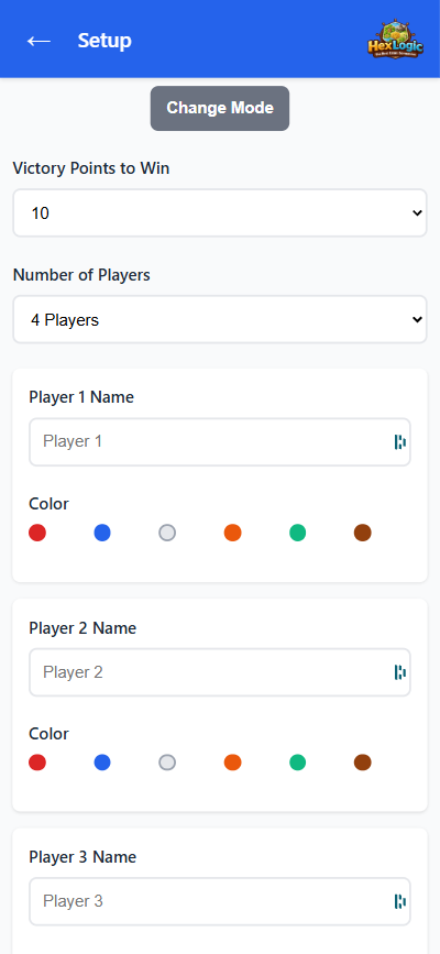 HexLogic app screen 2