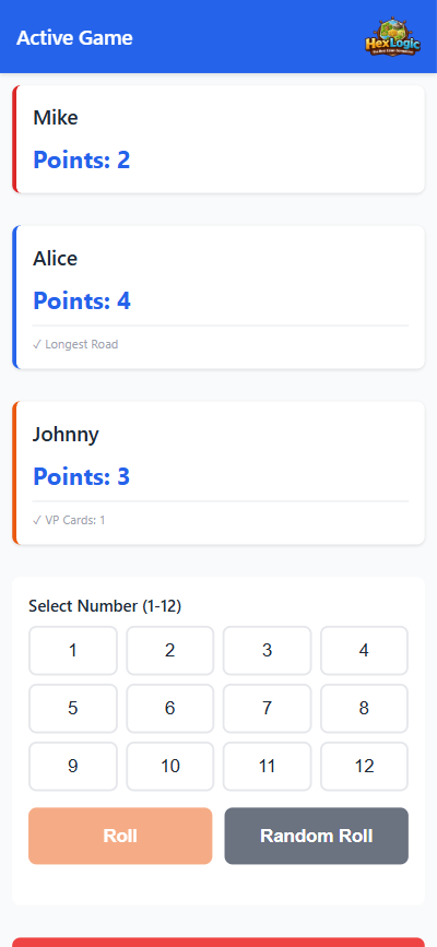 HexLogic app screen 3