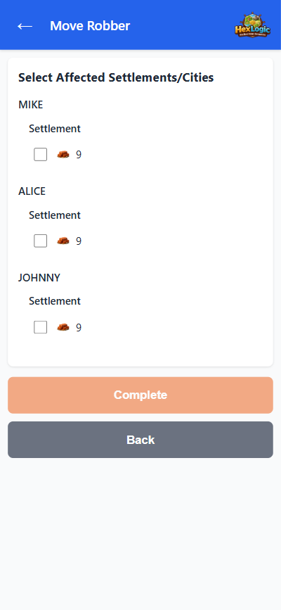 HexLogic app screen 5